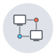 icono networking y comunicaciones